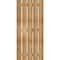 Ekena Millwork Spaced Board-n-Batten Shutters, Rough Sawn Western Red Cedar, 28 7/8W x 64H, PR RBS06S29X064RWR - alternate 5